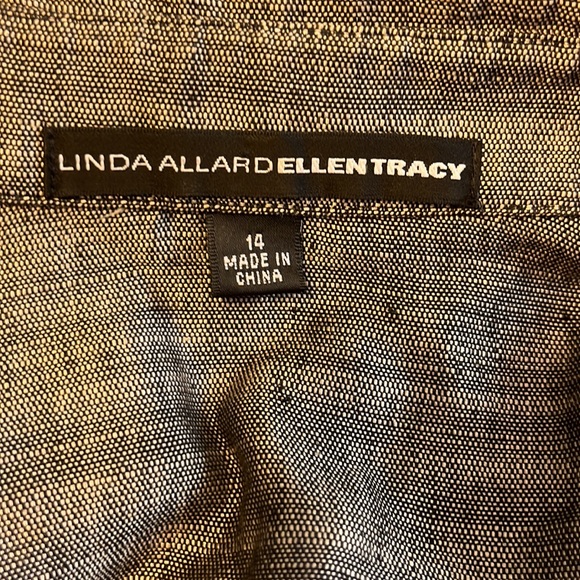 Linda Allard Ellen Tracy linen/silk blend blazer - Picture 6 of 7